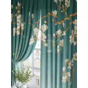 Комплект штор At home Базовая коллекция AT920684 на шторной ленте 180x150 см цвет синий