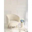 Кресло Диван не мебель Мод 71x79x75 см искусственный мех цвет белый