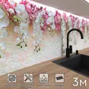 Стеновая панель матовая Фартукофф Нежность 300x60x0.15 см ПВХ цвет разноцветный