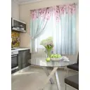 Комплект штор At home Базовая коллекция AT920100 на шторной ленте 180x150 см цвет синий