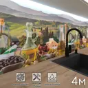 Стеновая панель Фартукофф Прованс 400x60x0.15 см ПВХ цвет разноцветный