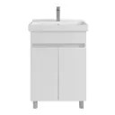 Тумба напольная Sanstar Квадро 124.1-1.4.1.КФЕС 61см, с раковиной