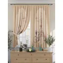 Комплект штор At home Базовая коллекция AT925403 на шторной ленте 180x150 см цвет бежевый