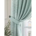 Комплект штор At home Базовая коллекция AT925338 на шторной ленте 180x150 см цвет синий