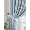 Комплект штор At home Базовая коллекция AT925268 на шторной ленте 180x150 см цвет синий