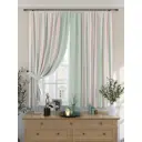 Комплект штор At home Базовая коллекция AT925259 на шторной ленте 180x150 см цвет зеленый