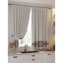 Комплект штор At home Базовая коллекция AT925049 на шторной ленте 180x150 см цвет бежевый