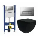 Комплект инсталляция с унитазом Geberit 553549 цвет черный