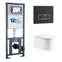 Комплект инсталляция с унитазом Weltwasser 631289 цвет белый