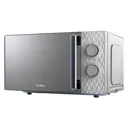 Отдельностоящая микроволновая печь Tesler MM-2004 GREY 20 л 45.5x26.1x35.4 см цвет серый