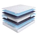 Матрас Dreamexpert Base Foam 15 TFK DEXDE7611781 90x190x17 см независимый пружинный блок 1-спальный