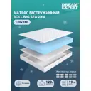 Матрас Dreamexpert Roll Big Season DEXDE7637397 120x180x19 см беспружинный 1.5-спальный