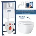 Комплект инсталляция с унитазом Grohe 39703023 цвет белый