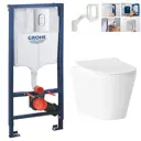 Комплект инсталляция с унитазом Grohe 51960118VT цвет белый