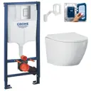 Комплект инсталляция с унитазом Grohe 377235103 цвет белый