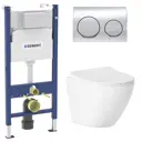 Комплект инсталляция с унитазом Geberit 705235X5R9 цвет белый