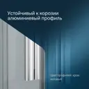 Душевая кабина Am.pm Gem Square W90C-404-12090MT 120x90 прямоугольная см, с крышей, профиль матовый хром стекло прозрачное
