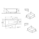 Экран под ванну Am.pm Spirit W72A-160L100W-P2_7214 160х100см цвет белый