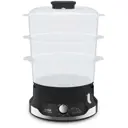 Пароварка Tefal Ultracompact Steam Cooker VC204810 цвет черный
