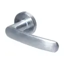 Ручка DoorLock Звездная линия Rigel M027 SCB матированный хром A=35-55мм