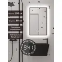Зеркало для ванной Alias В раме для ванной qvr1008025b с подсветкой 80x100см