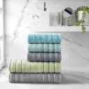 Полотенце Ecotex Люкс 70x140 голубой
