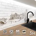Стеновая панель матовая Фартукофф ФФ - 113 300x60x0.15 см ПВХ цвет бежевый