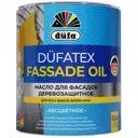 Защитное масло для террасы Dufatex Fassade Oil цвет прозрачный 0.8 л