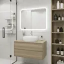 Зеркало для ванной Light LED с подсветкой и сенсором 80x60 см