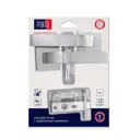 Комплект ручек с защелкой без запирания Punto LM/A SET45K.QS52.TRENTO/HD SN-3 матовый никель