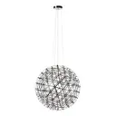 Светильник подвесной светодиодный Loft It Raimond 1898-10 4.8 м² теплый белый (желтый) свет цвет хром