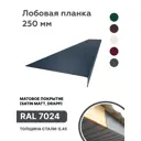 Лобовая планка B-Group 2000x250мм серый RAL 7024 матовый 10шт