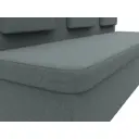 Диван кухонный Лига диванов Маккон 182 x 88 x 54 см цвет амур 07 серый