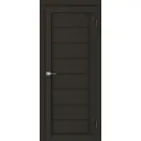 Комплект межкомнатной двери Uberture Модерн 10005 200x60см пленка ПВХ глухая цвет каштан с коробом и наличниками