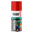 Краска аэрозольная Kudo 274110 глянцевая цвет желтый 210 мл