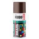 Краска аэрозольная Kudo 274112 глянцевая цвет желтый 210 мл