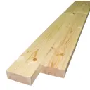 Доска Леспроф 1500x100x40мм сосна сорт AB 3шт