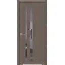 Дверь межкомнатная Uberture Uniline light soft touch 30008 остеклённая 200x60см пленка ПВХ цвет софт тортора без замка и петель