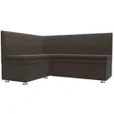 Диван кухонный Лига диванов Уют 123897L_спб 152 x 89 x 126 см цвет амур 05 коричневый