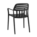 Стул Stool group Siena 43x80x56.5 см пластик цвет черный 2 шт.
