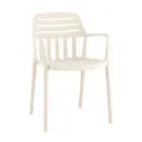 Стул Stool group Siena 43x80x56.5 см пластик цвет бежевый 4 шт.