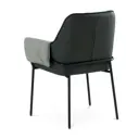 Стул Огого обстановочка! Minotti 41x88x64 см текстиль цвет серый