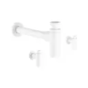 Раковина накладная для ванной Lavinia Boho Bathroom Sink 54x30 20219356R в комплекте: донный клапан, сифон, смеситель, вентили, зеркало цвет белый