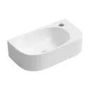 Раковина накладная подвесная Lavinia Boho Bathroom Sink 40x22 20216309R с донным клапаном, сифоном и смесителем цвет хром
