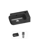 Раковина накладная подвесная Lavinia Boho Bathroom Sink 40x24 20216373R с донным клапаном цвет хром