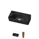 Раковина накладная подвесная Lavinia Boho Bathroom Sink 40x22 20216459R с донным клапаном цвет золото