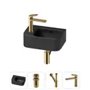 Раковина Lavinia boho bathroom sink 20216549R 37см цвет раковина 4 в 1: донный клапан, сифон, смеситель