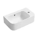 Раковина накладная подвесная Lavinia Boho Bathroom Sink 45x27 20219841R в комплекте для ванной комнаты цвет золото