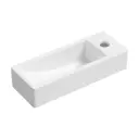 Раковина накладная подвесная Lavinia Boho Bathroom Sink 38x14 20215941R с донным клапаном и сифоном цвет хром