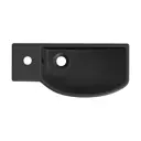 Раковина накладная подвесная Lavinia Boho Bathroom Sink 50x24 20216150R с донным клапаном цвет матовый черный